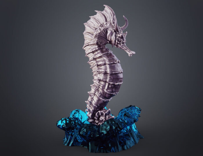Seahorse Beast — 3D printable STL model