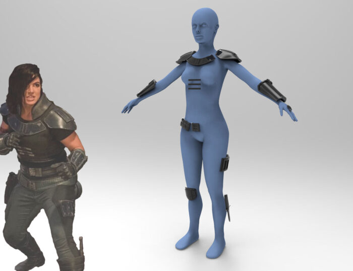 Cara Dune's armor — 3D printable STL model