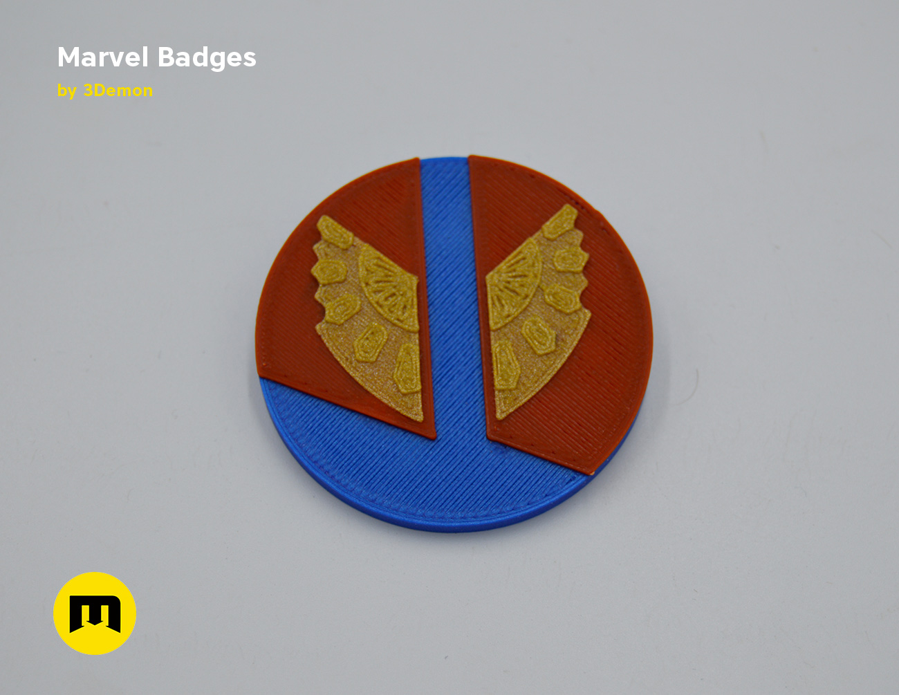 Marvel badges – 3Demon - 3D print models download