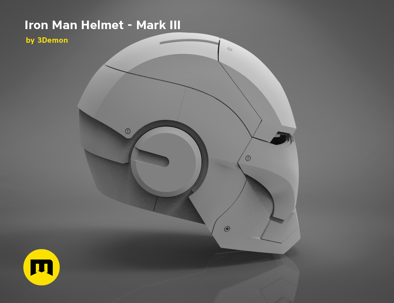 Iron Man MK III Printable Suit 3D model
