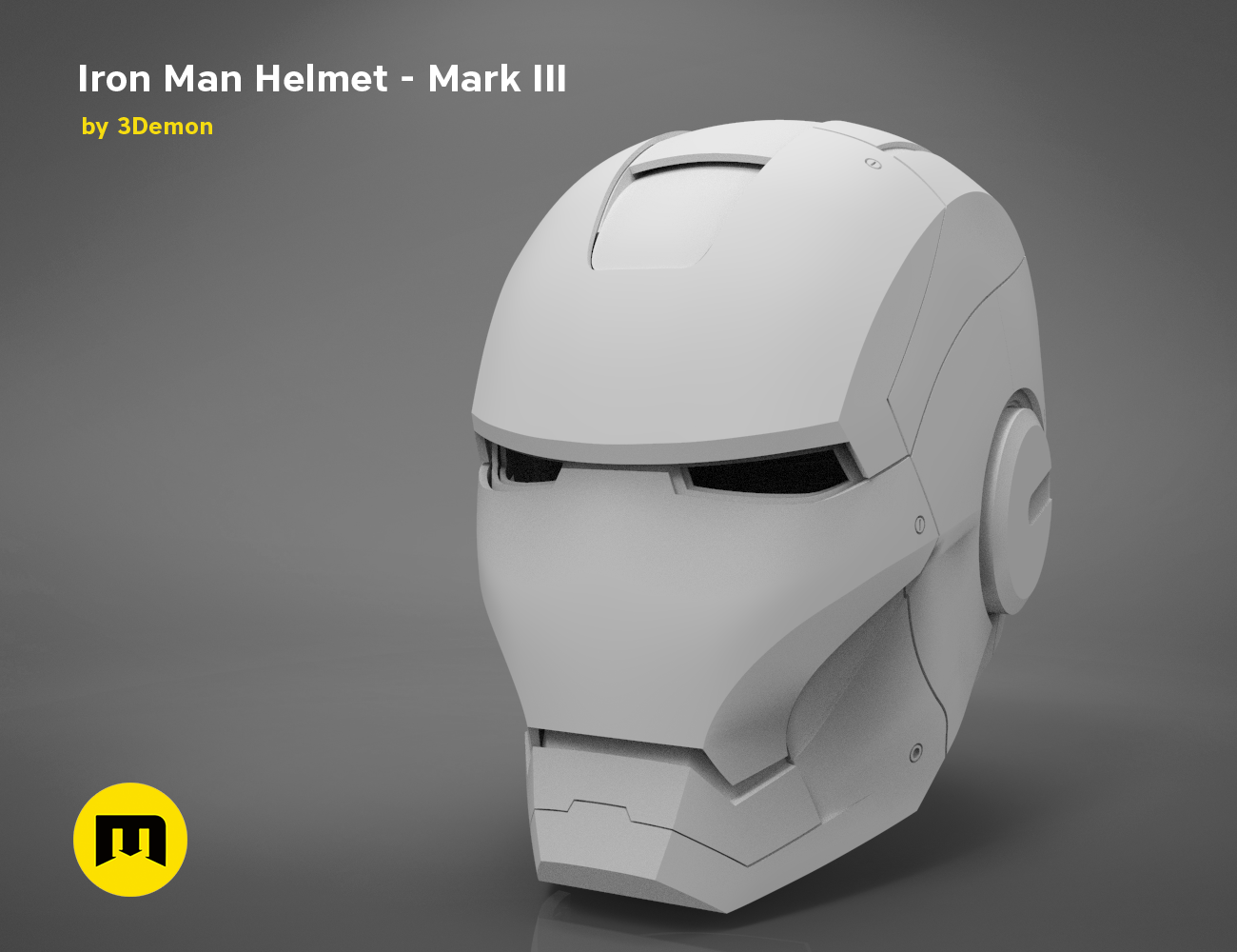 Ironman helmet – Mark III – 3Demon - 3D print models download