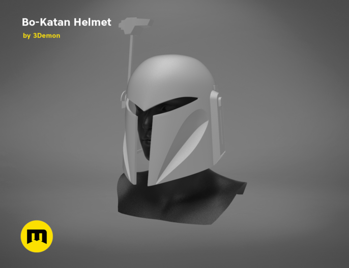 Bo Katan Helmet Starwars 3demon 3d Print Models Download