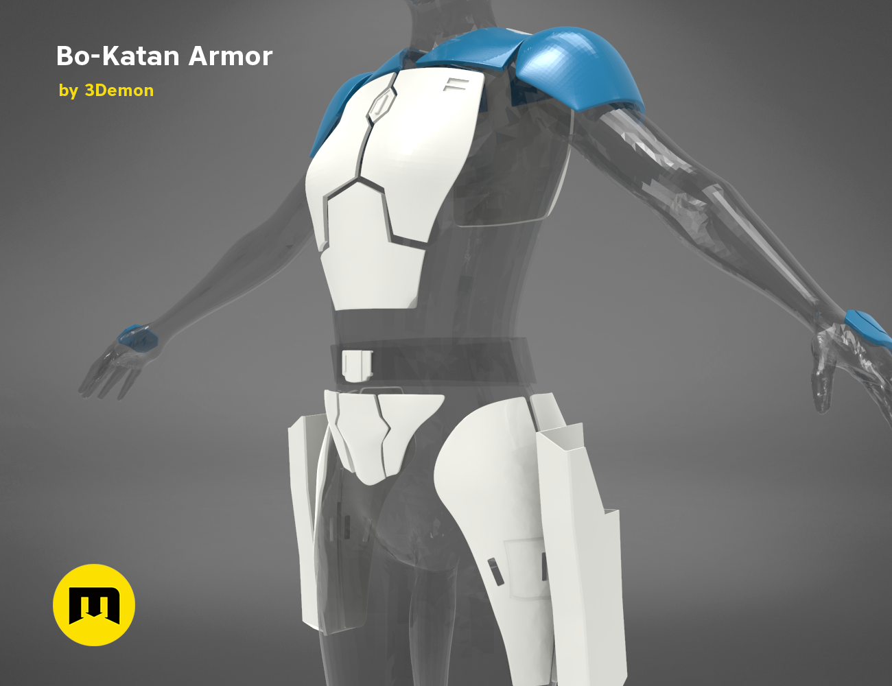 Bo Katan Armor Template