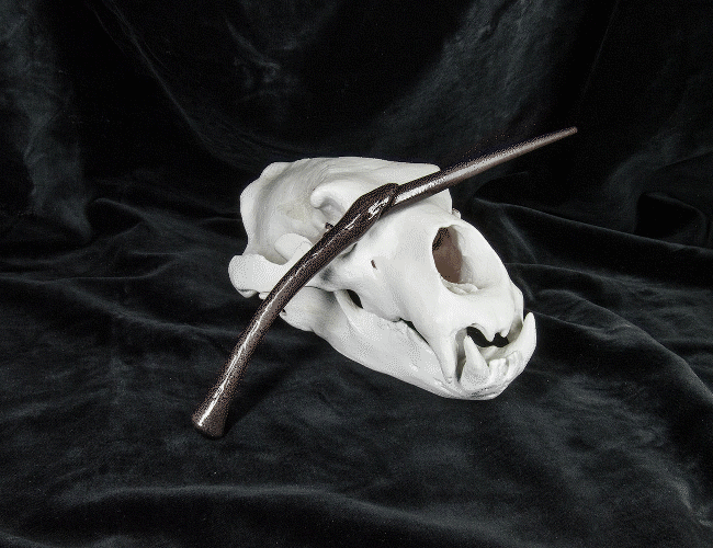 Bellatrix Lestrange’s Wand — 3D printable STL model