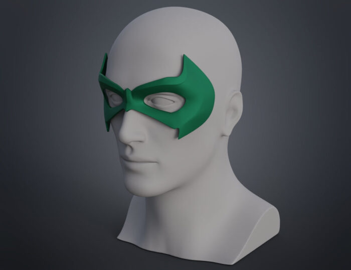Damian Wayne mask — 3D printable STL model