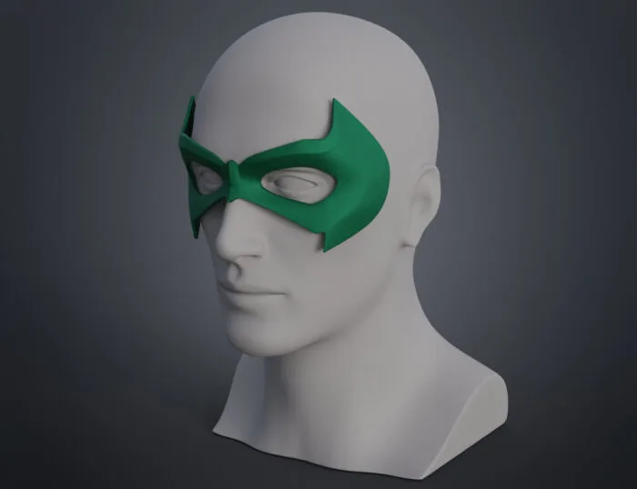Damian Wayne mask — 3D printable STL model