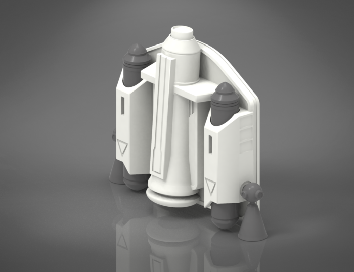 Bo-Katan Jetpack — 3D printable STL model