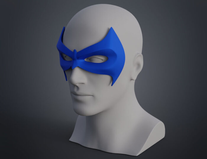 Nightwing mask — 3D printable STL model