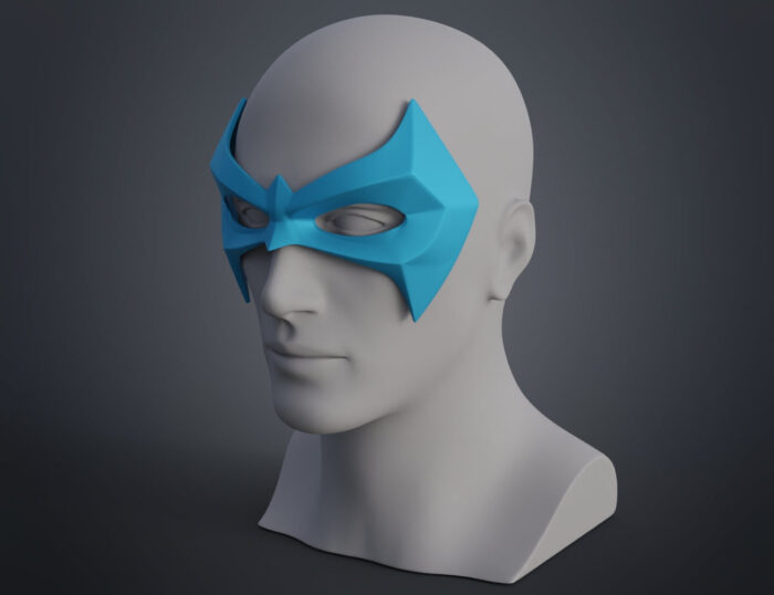 Nightwing Rebirth mask — 3D printable STL model