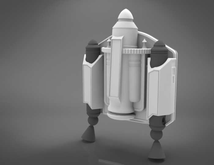 Ursa Wren Jetpack — 3D printable STL model