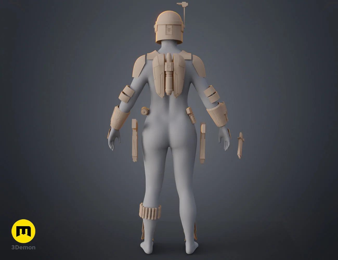 Sabine Wren Cosplay Bundle STL | 3D Print | 3Demon