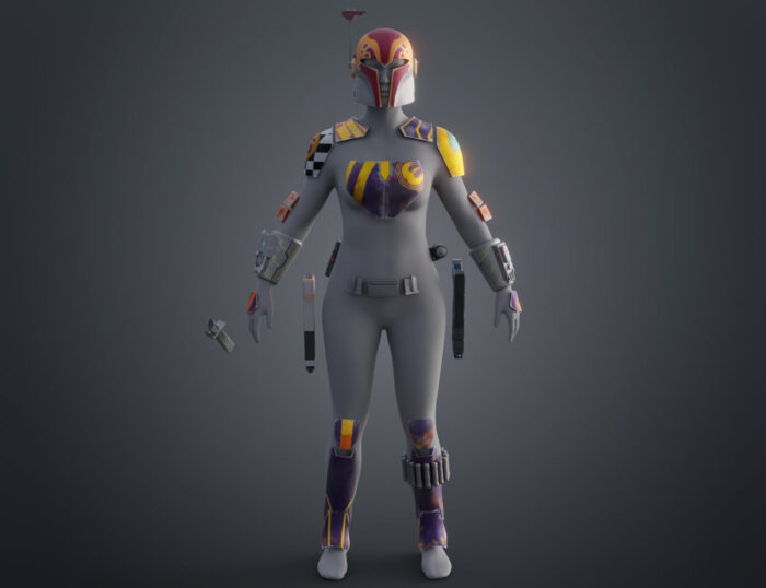 Sabine Wren Cosplay Bundle - Star Wars Rebels — 3D printable STL model