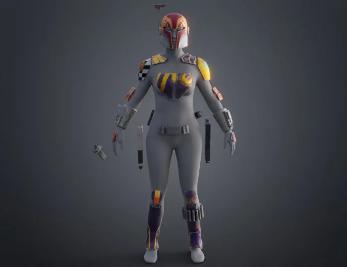 Sabine Wren Cosplay Bundle - Star Wars Rebels — 3D printable STL model