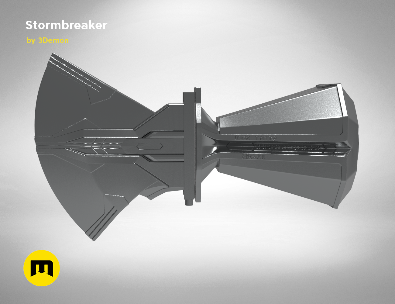 Stormbreaker Axe Head – 3Demon - 3D print models download
