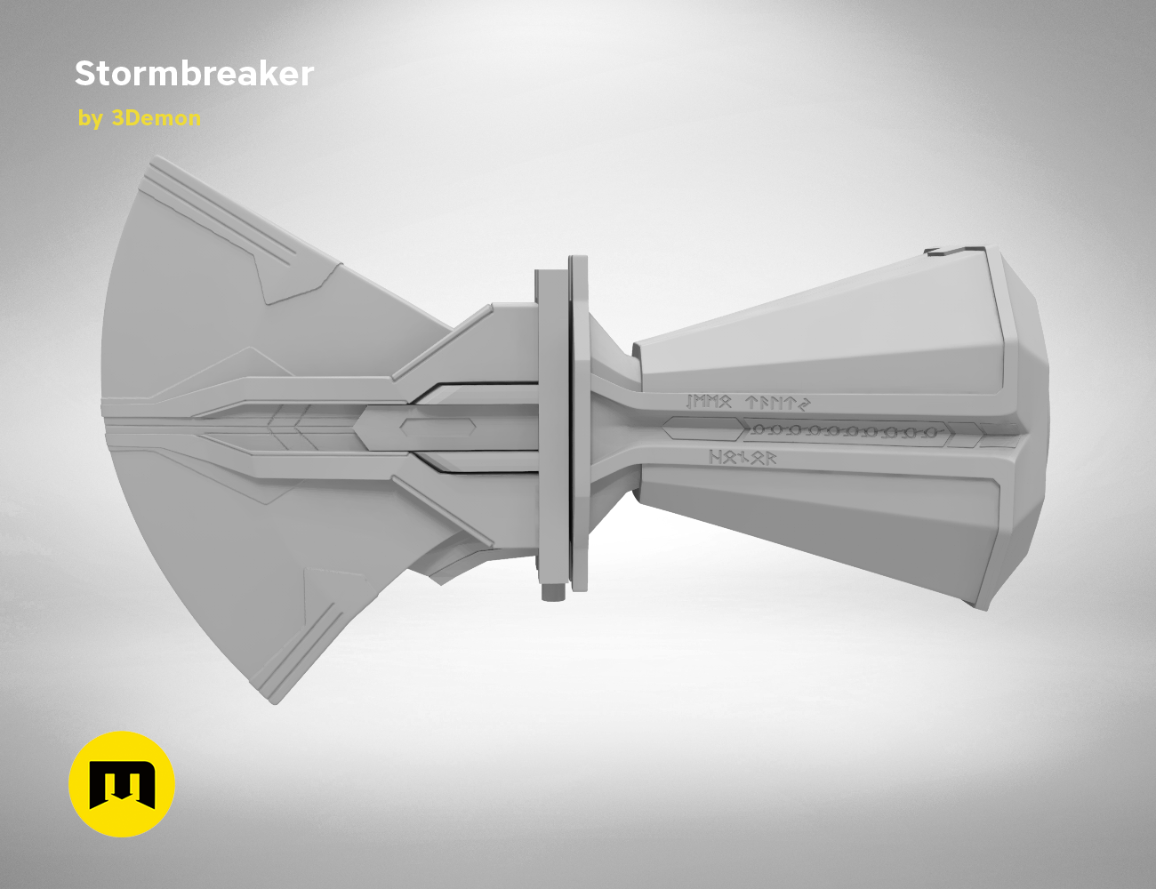 Stormbreaker Axe Head – 3Demon - 3D print models download