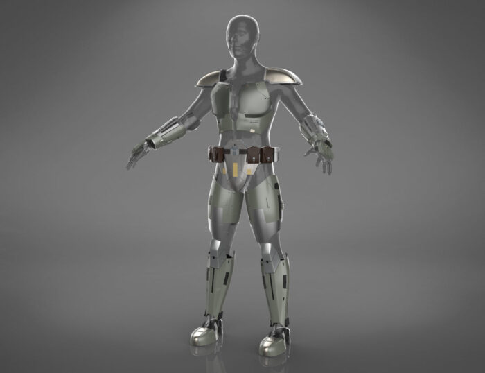 The Old Republic Jedi Armor — 3D printable STL model