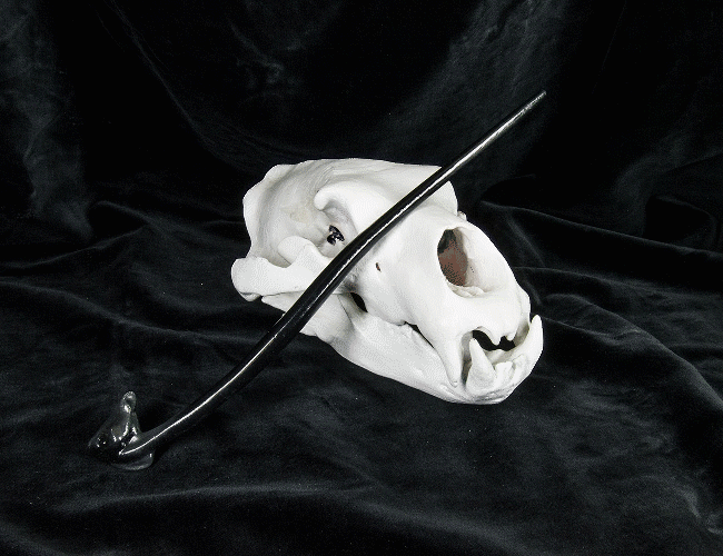 Death Eater Testral Wand — 3D printable STL model