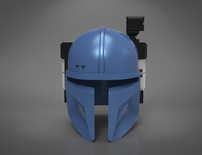Heavy Infantry Mandalorian Helmet — 3D printable STL model