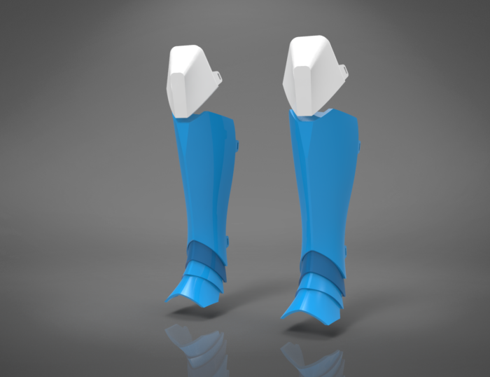 Ahsoka Tano - Clone Wars Lower Leg Armor — 3D printable STL model