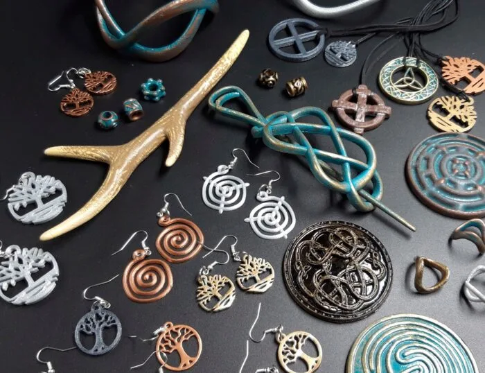 Collection of Celtic Accessories — 3D printable STL model
