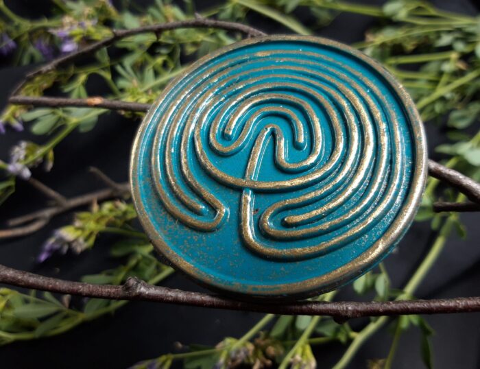 Celtic Labyrinth Belt Buckle