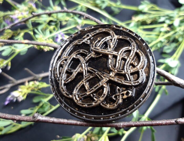 Celtic Snake Belt Buckle