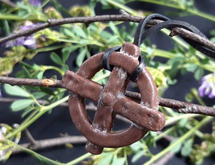 Celtic Solar Cross Amulet