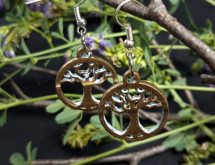 Celtic Tree Of Life Earrings Design A