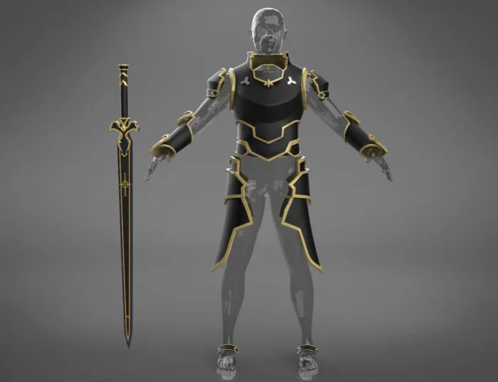 Kirito’s Integrity Knight armor - Sword Art Online — 3D printable STL model