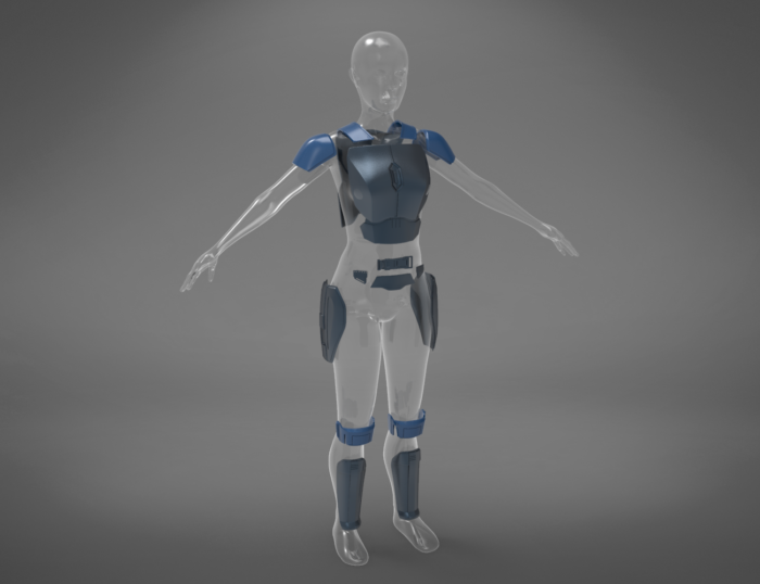 Body Armor Bo-Katan Mandalorian — 3D printable STL model