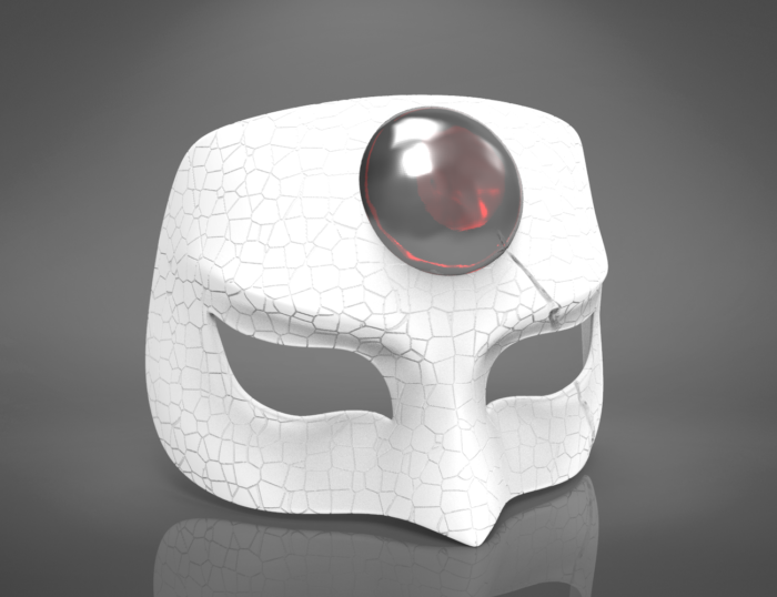 Katana mask — 3D printable STL model