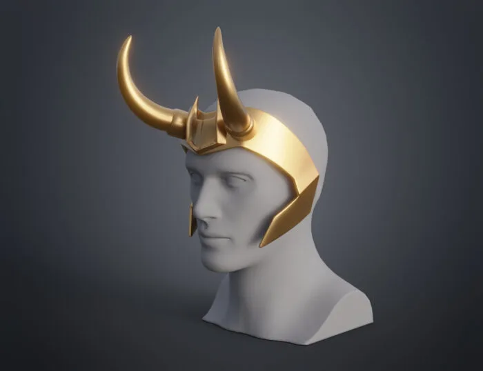 Loki horns Headband — 3D printable STL model