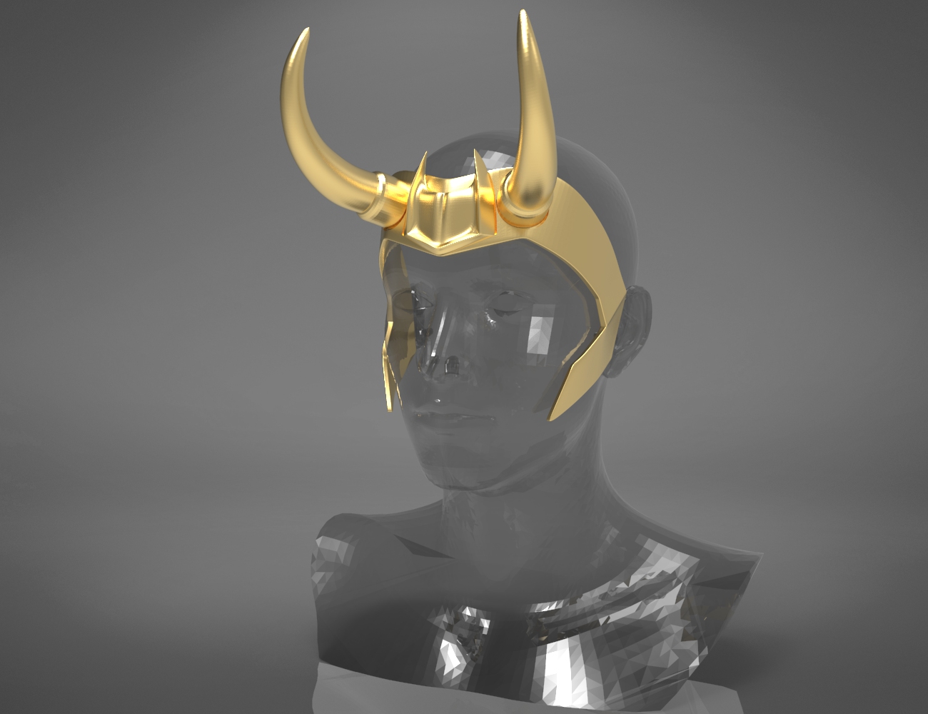 Loki Headpiece - 3D model by EmilyTheEngineer on Thangs