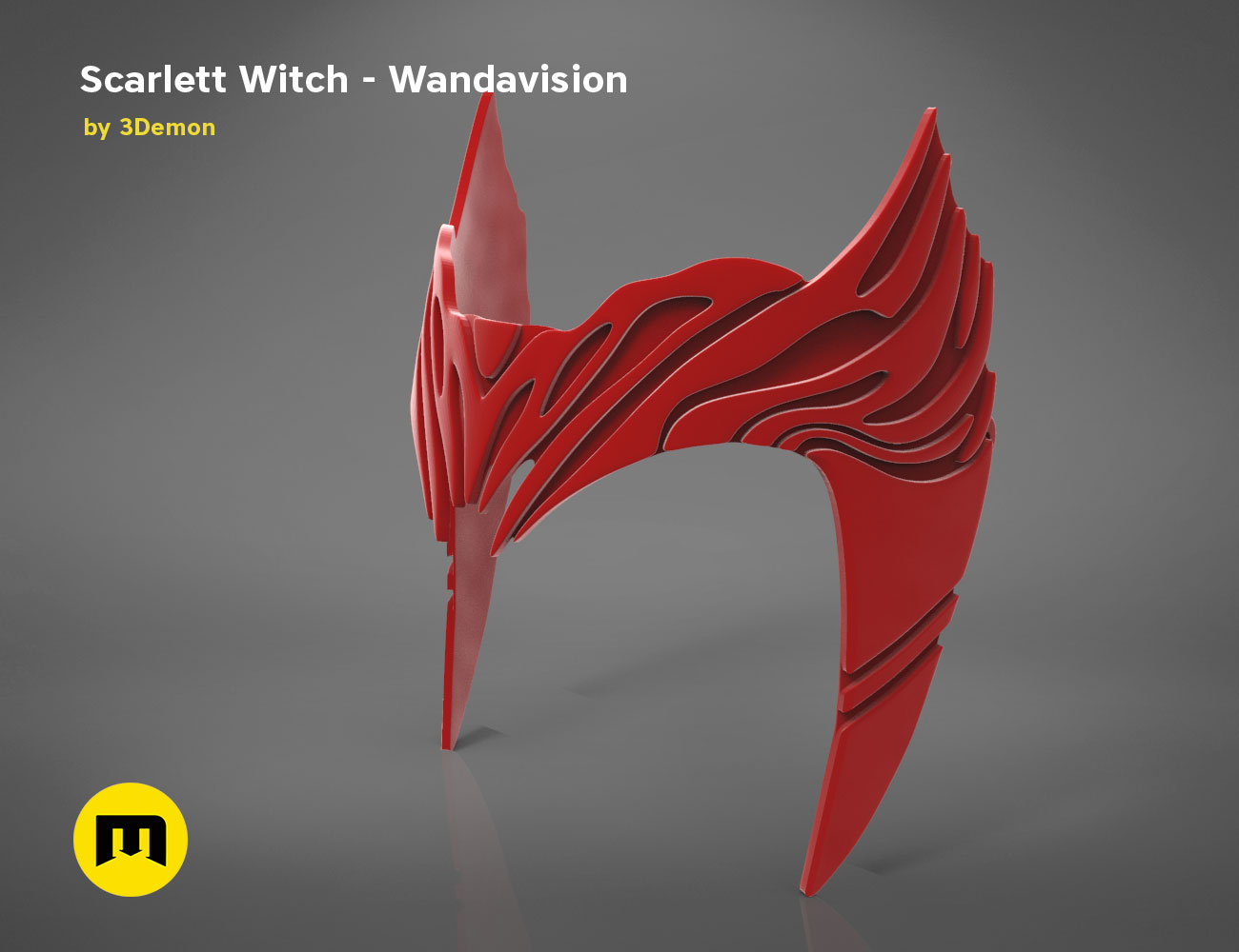 Scarlet Witch Headpiece – 3Demon - 3D print models download
