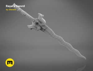 Raya’s sword | 3Demon - 3D print models download