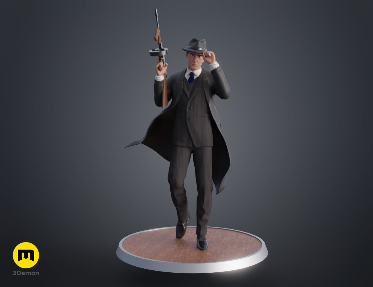 Tommy Angelo Statue - Mafia — 3D printable STL model