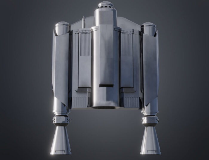 The Mandalorian Jetpack — 3D printable STL model