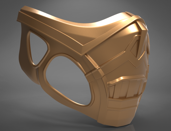 Scorpion's Mask — 3D printable STL model