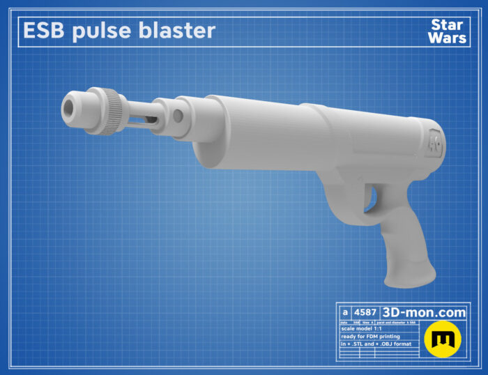 ESB Pulse 40 Blaster — 3D printable STL model