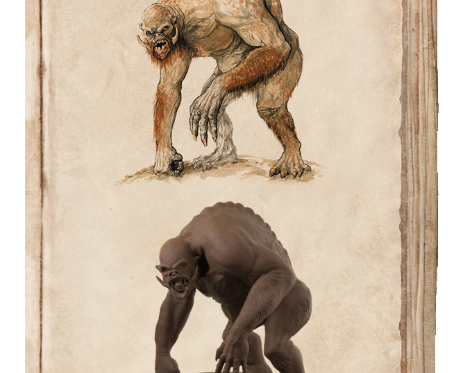 Giant 3Demonster — 3D printable STL model