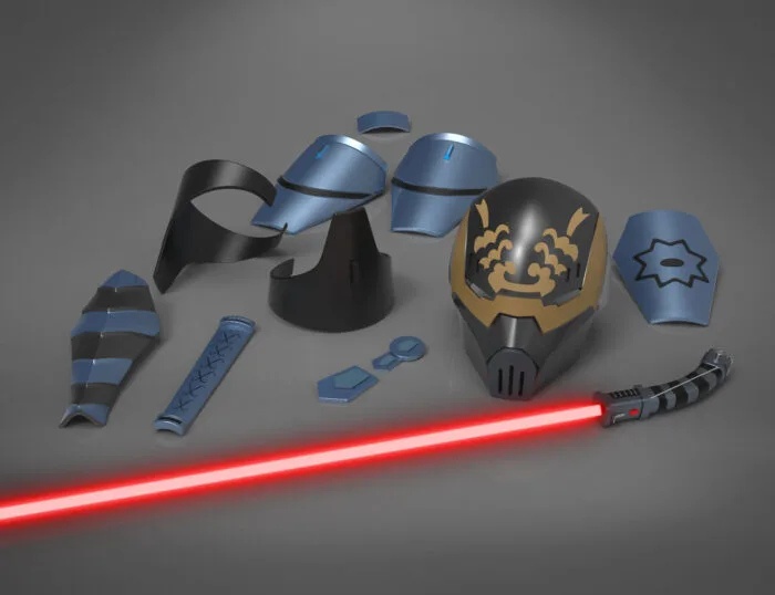 Asajj Ventress bundle — 3D printable STL model