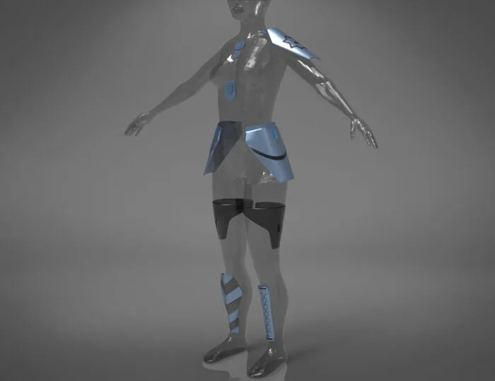 Asajj Ventress armor — 3D printable STL model
