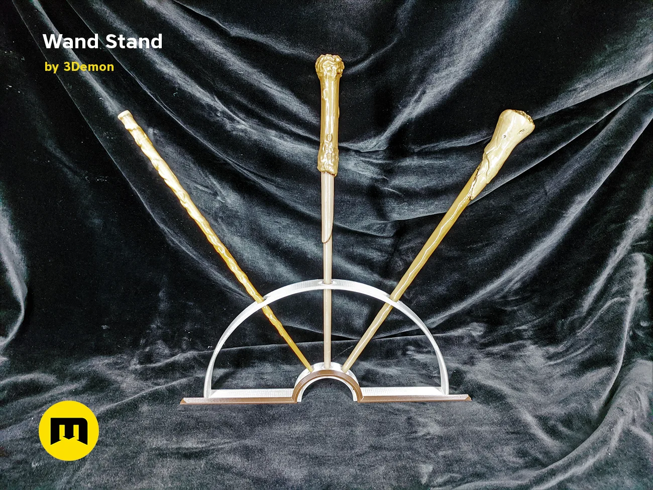 Open Book Harry Potter Wand Stand STL | 3D Print | 3Demon