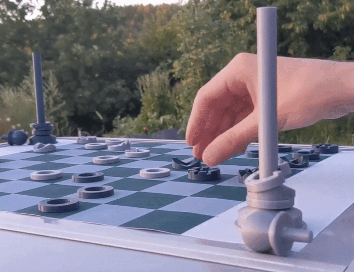 Travel Chess Tube — 3D printable STL model