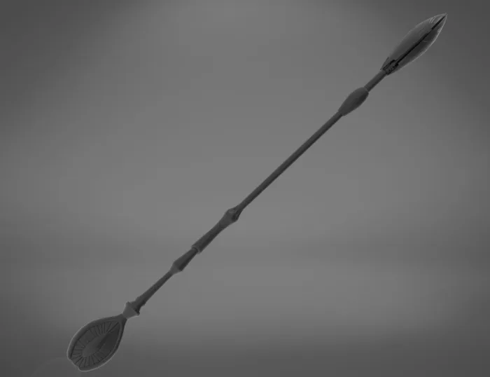 Ma'Tok Jaffa Staff — 3D printable STL model