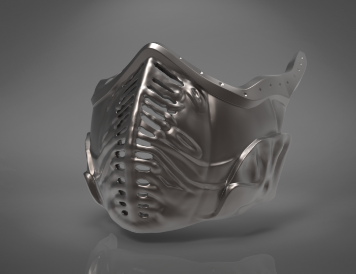 Noob Saibot's Mask - MK 11 — 3D printable STL model