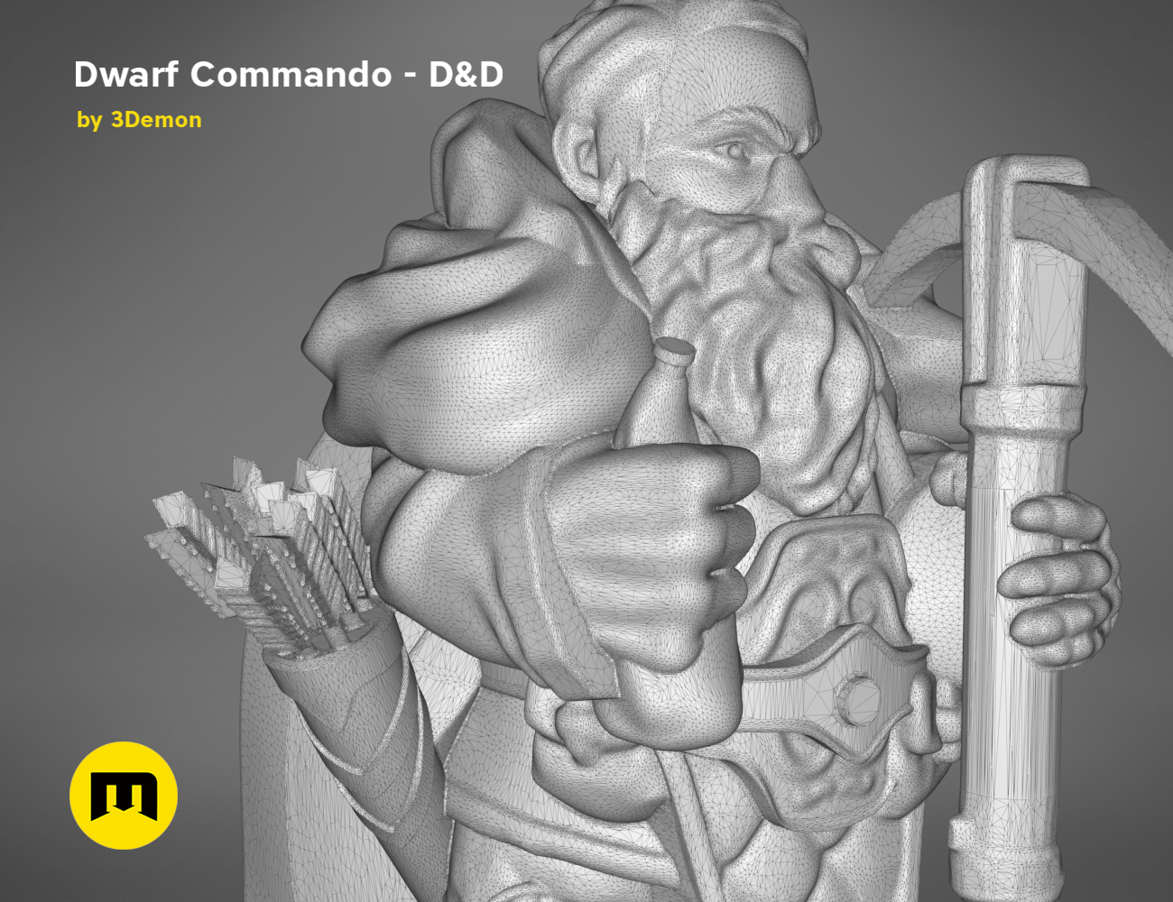 Dwarf Commando - D&D Set - Image 35