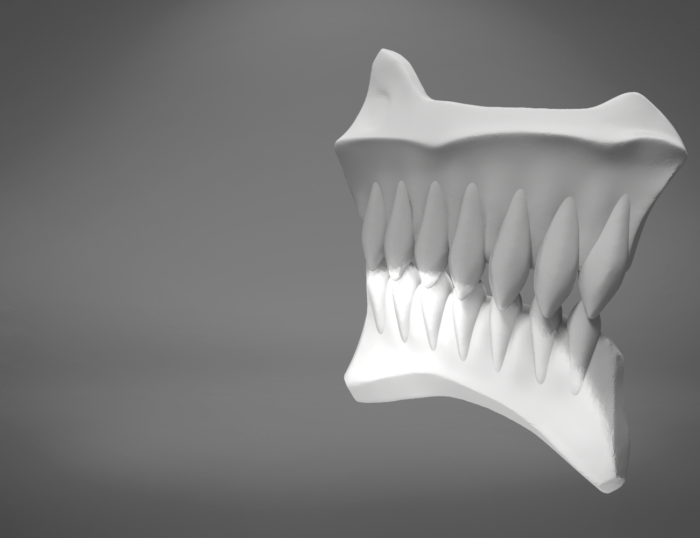 Grimmjow Jaegerjaquez´s Jaws — 3D printable STL model