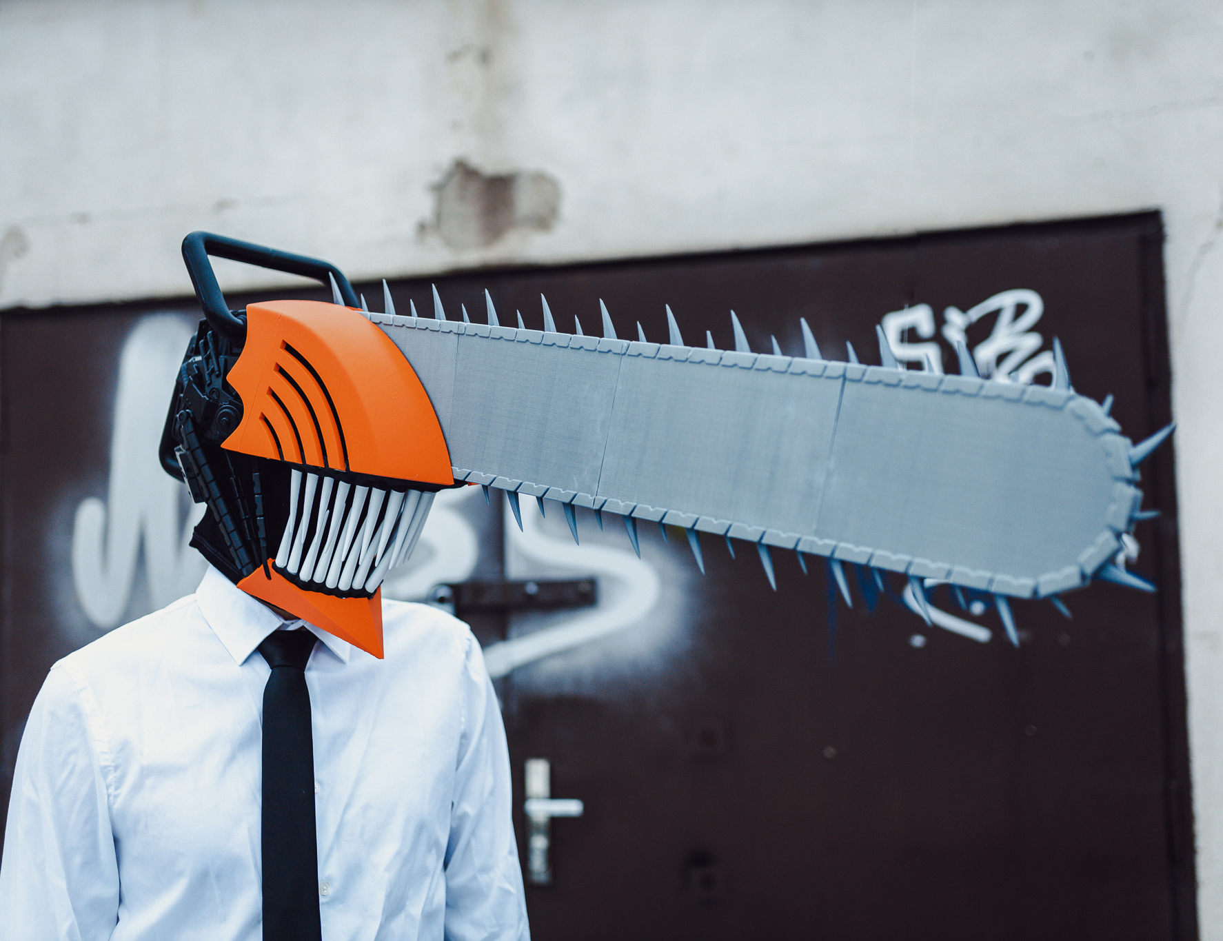  Chainsaw Man Mask, Pochita Headgear, Demon