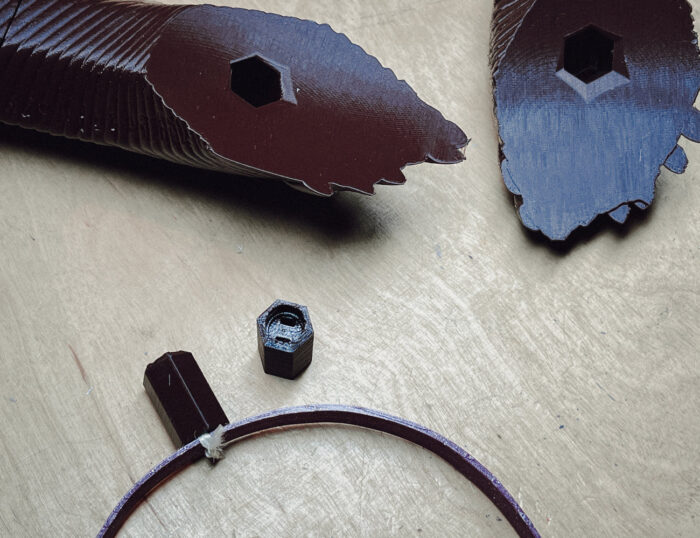 Horn mounting pins — 3D printable STL model